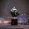 Polish Statue Becomes Darth Vader During Winter – Slavorum